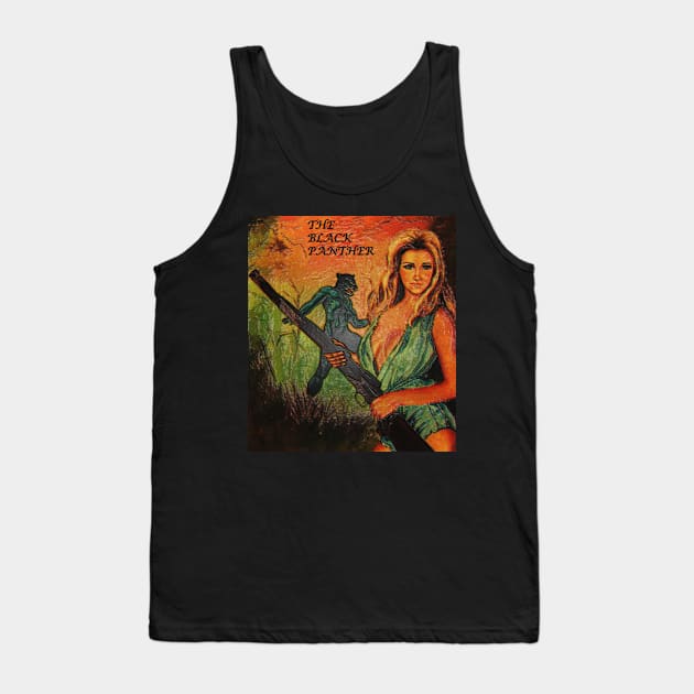 The Black Panther - The Secret of the Elephants' Cemetery (Unique Art) Tank Top by The Black Panther